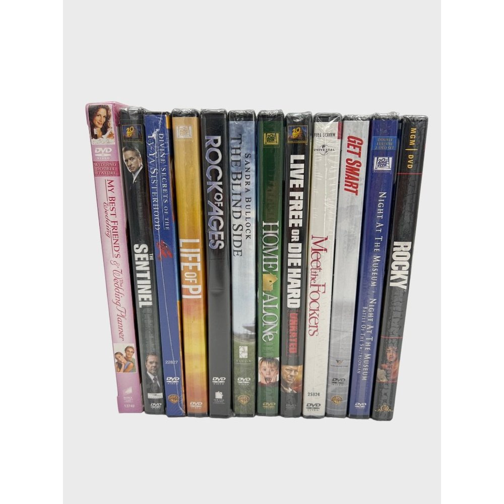 COPY - DVD Movies New Sealed Rocky, Night at the Museum, Get Smart, Blind Side …
